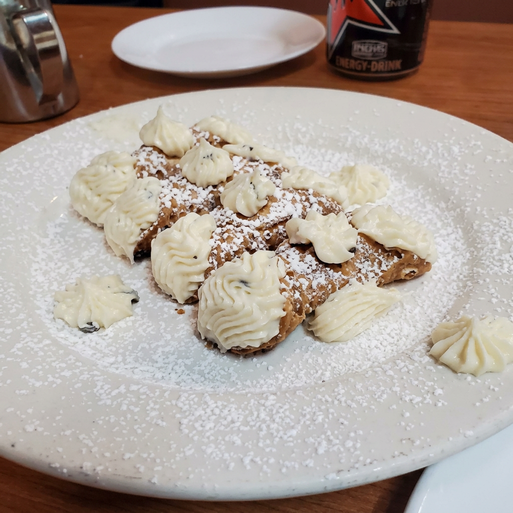 Cannoli chips & cream
