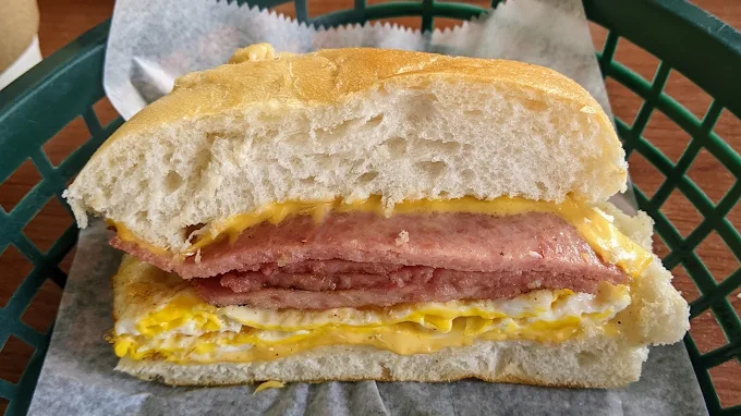 Pork roll, egg & cheese